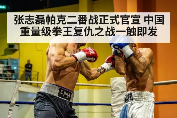 张志磊帕克二番战正式官宣 中国重量级拳王复仇之战一触即发